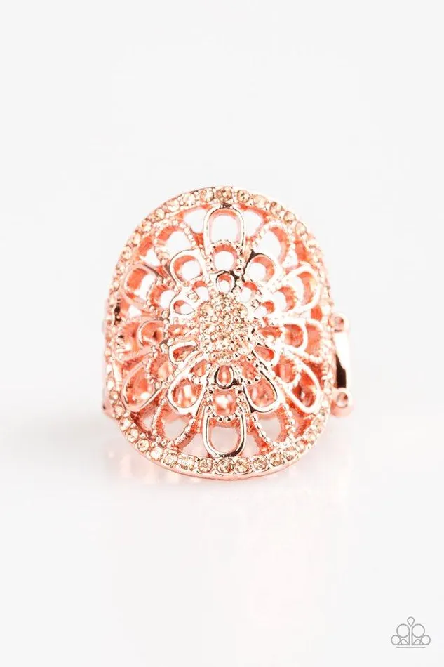 Paparazzi Jewelry Rings Paparazzi Ring Springtime Shimmer Copper