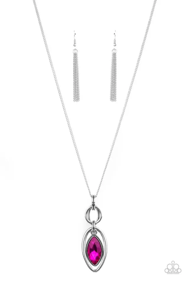Paparazzi Necklace Glamorously Glaring Pink Paparazzi Jewelry Necklaces Paparazzi Necklace Glamorously Glaring Pink Paparazzi Jewelry Necklaces