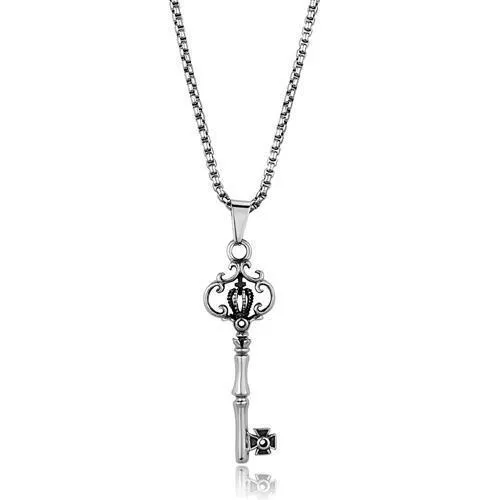Alamode Necklaces TK1988 High polished no plating Stainless Steel Necklace with No Stone