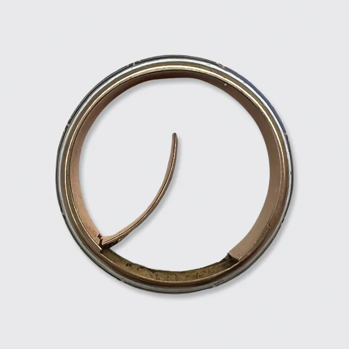 Georgian Enamel Locket Ring 21stfinds Rings