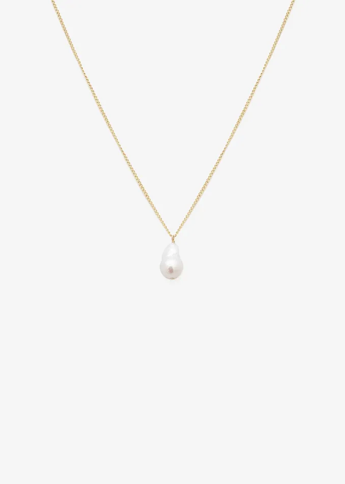 Leah Alexandra Necklaces Baby Baroque Necklace Pearl