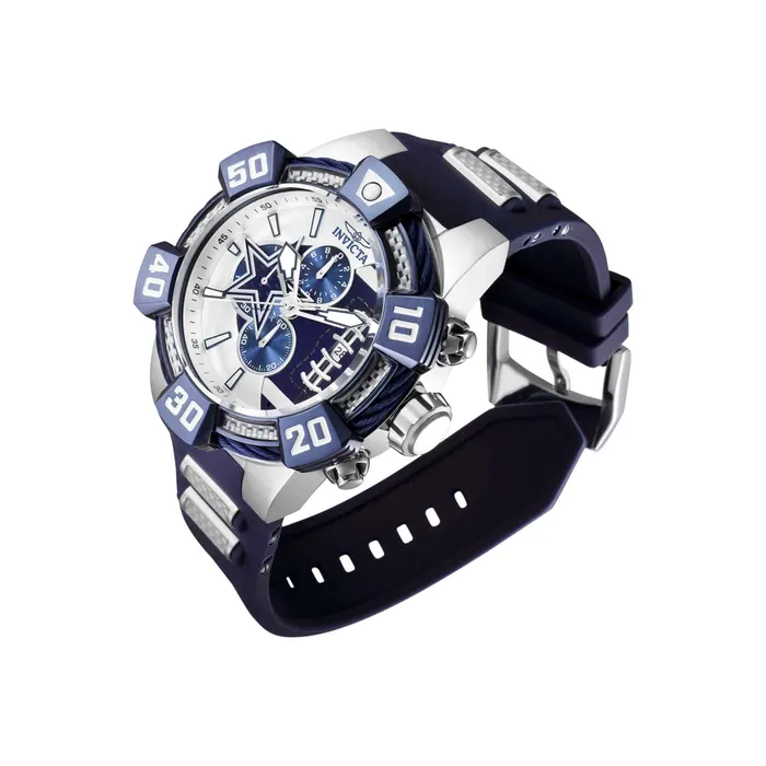 Rings Invicta Mens Chronograph Watch NFL Dallas Cowboys Silver Tone and Blue Dial 41572 Invicta Rings Invicta Mens Chronograph Watch NFL Dallas Cowboys Silver Tone and Blue Dial 41572 Invicta