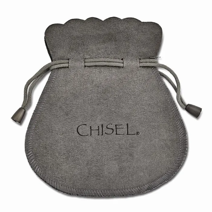 Stainless Steel 3250 mm Diameter Hoop Earrings Chisel Earrings