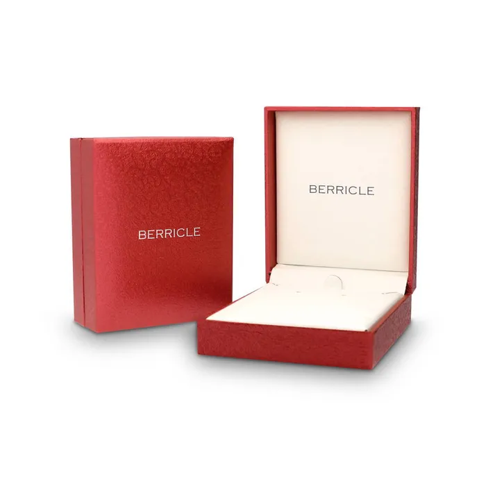 BERRICLE Bar CZ Pendant Necklace in Sterling Silver Necklaces