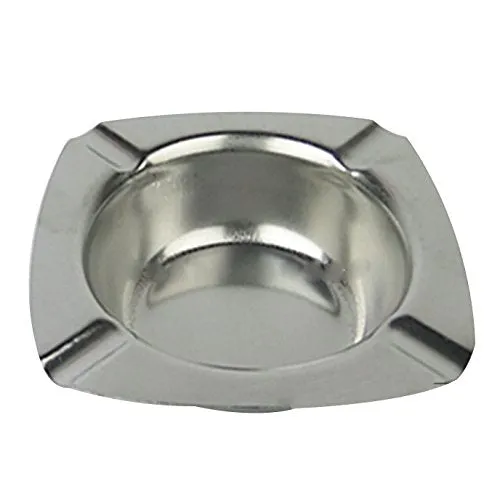 Dropshipped via Social Commerce Network BIG BOOM 5XStainless Steel Ashtray 124mm F2U8 Bracelets