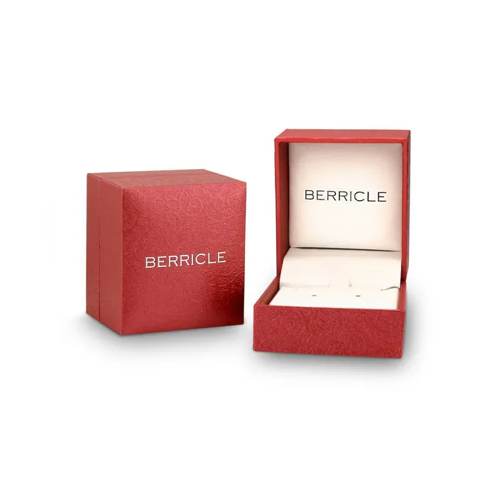 Necklaces Cross CZ Pendant Necklace in Sterling Silver BERRICLE