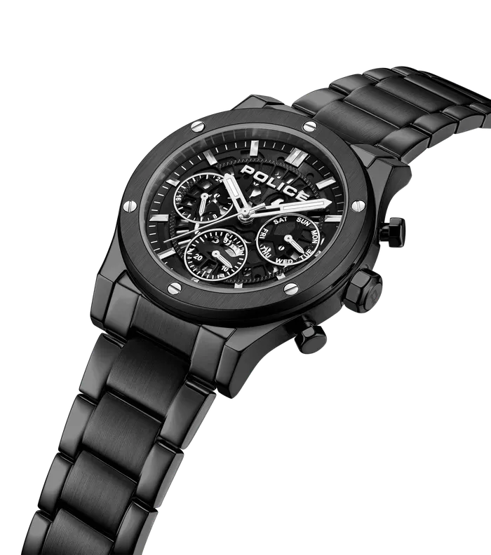 Police Watches Police Knotty Gents Black Dial Watch Police Watches Police Knotty Gents Black Dial Watch