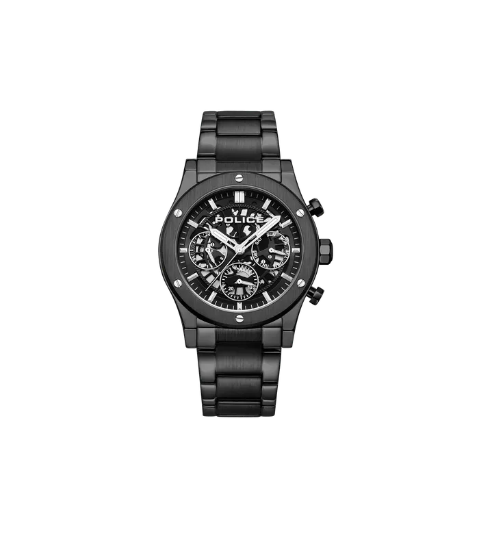 Police Watches Police Knotty Gents Black Dial Watch Police Watches Police Knotty Gents Black Dial Watch
