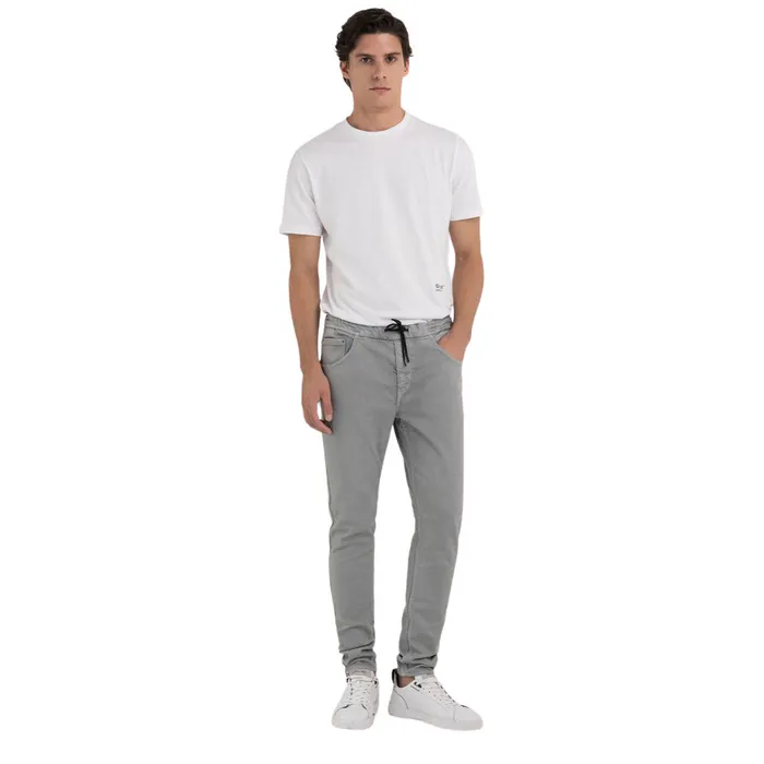 Replay Mens Jogger Fit Milano Jeans Replay Rings