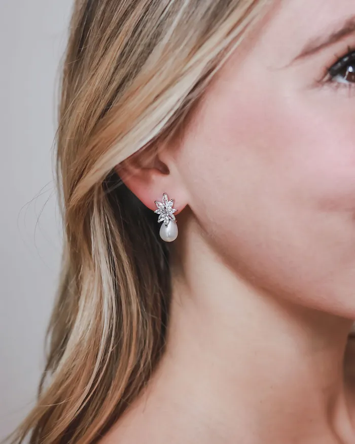 Earrings Dareth Colburn Elsie Freshwater Pearl Drop Earrings