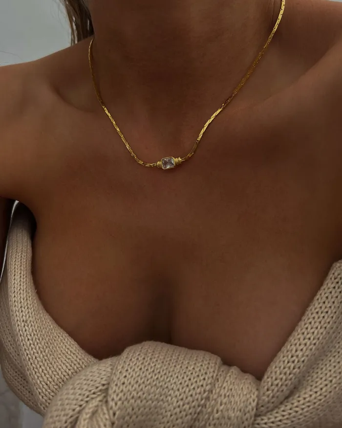 Luv Aj Necklaces The Camille Chain Necklace Gold Luv Aj Necklaces The Camille Chain Necklace Gold
