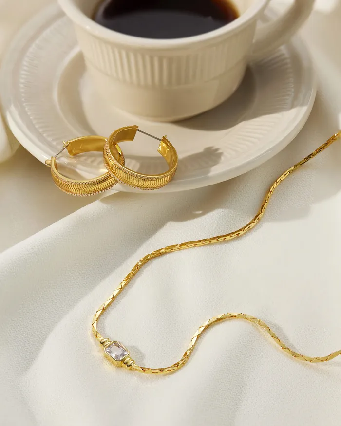 Luv Aj Necklaces The Camille Chain Necklace Gold Luv Aj Necklaces The Camille Chain Necklace Gold