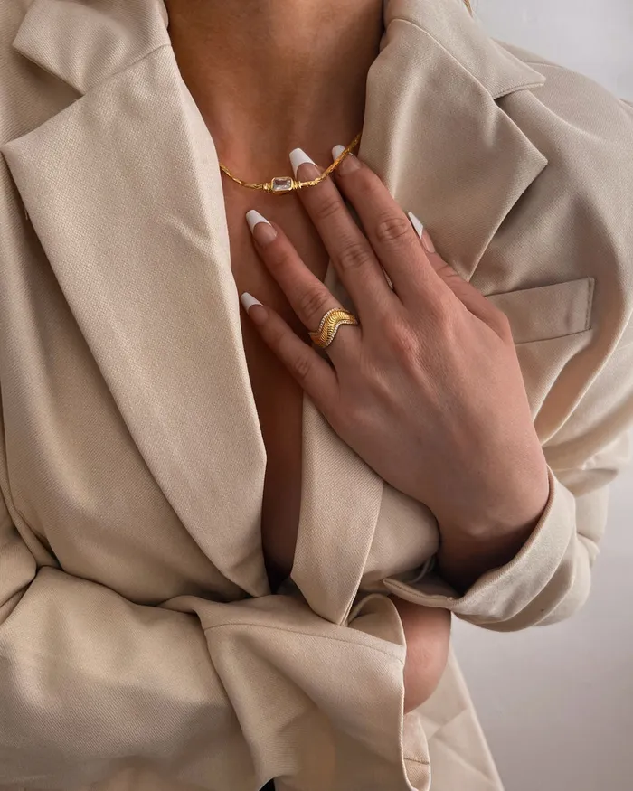 Luv Aj Necklaces The Camille Chain Necklace Gold Luv Aj Necklaces The Camille Chain Necklace Gold